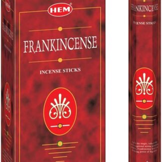 Frankincense - Box of Six 20 Sticks Tubes, 120 Sticks Total - HEM Incense From India