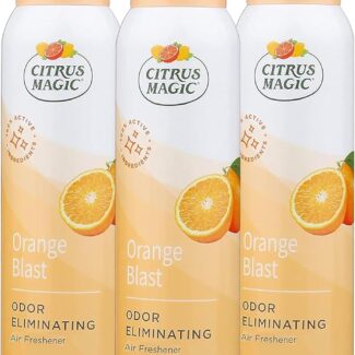 Citrus Magic Air Freshener Spray, Orange Blast, 3 Ounce, Pack of 3